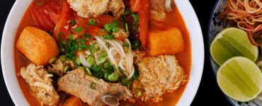 Cách nấu bún riêu cua cho bữa sáng ngon miệng