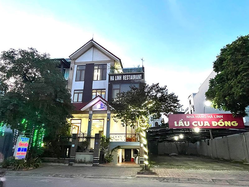 Không gian Nhà hàng Lẩu cua đồng tại Hòa Bình