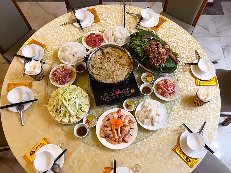 Hương vị dân dã đậm đà trong món Lẩu cua đồng